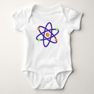 Math & Science Element - Atoms Baby Bodysuit