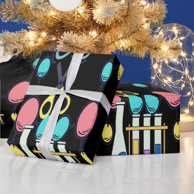 Math & Science Gift Wrap For School Season (Holidays)