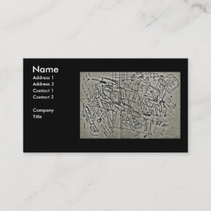 MATH SCRIBBLE BUSINESS CARD