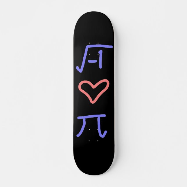 Math skateboard (Front)