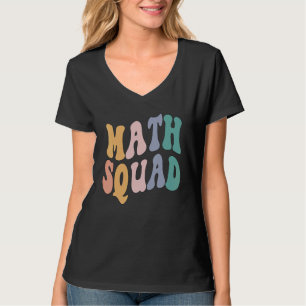 Math Squad 1st day of School Team Cactus Teacher C T-Shirt