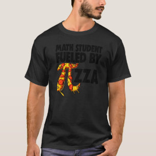 Math Student Fuelled By Pi Men Mathletic Love Bir T-Shirt