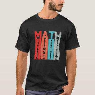 Math Students School Matching Science Math Teacher T-Shirt