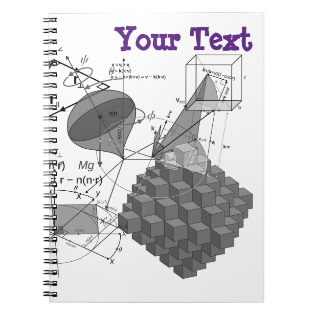 Math Style Notebook (Front)