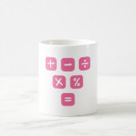 Math Symbols mathematical Signs Maths Coffee Mug<br><div class="desc">Cool and funny Math design featuring some basic maths symbols and mathematical signs. A perfect match for kids,  students and teachers as well as for parents.</div>