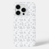 Math Symbols Pattern Minimalist Geek