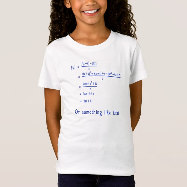 Math T-Shirt (Front)