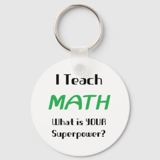 math teach key ring