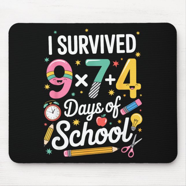 Math Teacher 67 Meme Algebra Clroom Humor  Mouse Mat (Front)