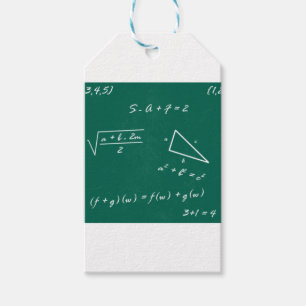 math teacher algebra geek gift tags