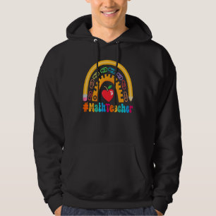 Math Teacher Appreciation Week Back to School 100t Hoodie