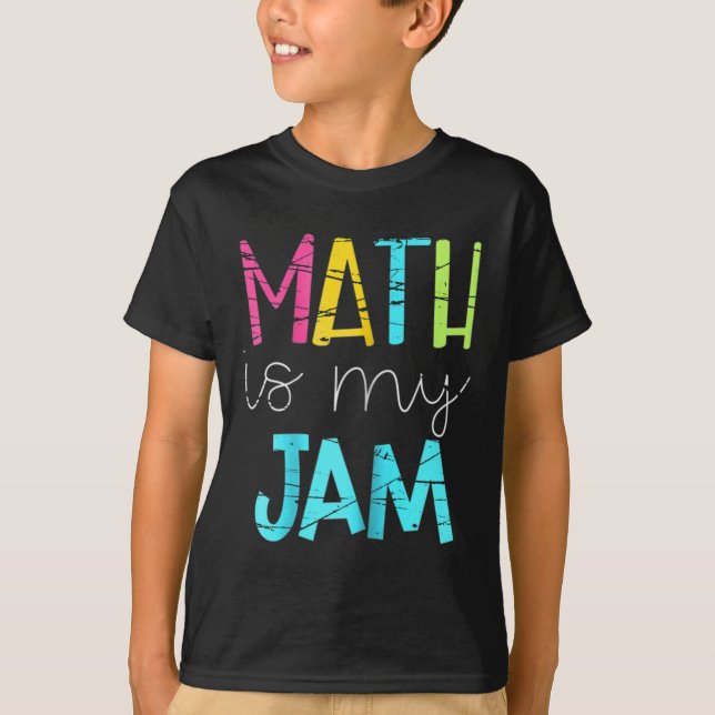 Math Teacher Back To School T-Shirt (Front)