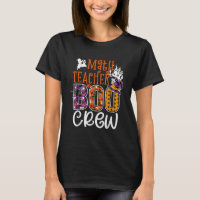 Math Teacher Boo Crew Halloween Costume Math Teach