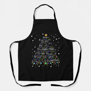 Math teacher Christmas Math T Shirt Apron