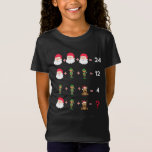 Math Teacher Christmas Shirt Quiz T-Shirt<br><div class="desc">Math Teacher Christmas Shirt Quiz T-Shirt. Wonderful design perfect for people who love math and Christmas. Grab this design as a gift for your girlfriend,  boyfriend,  sister,  or brother who loves Santa,  elve,   reindeer. The design is also great for Christmas.</div>