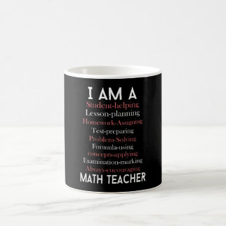 Math teacher coffee mug