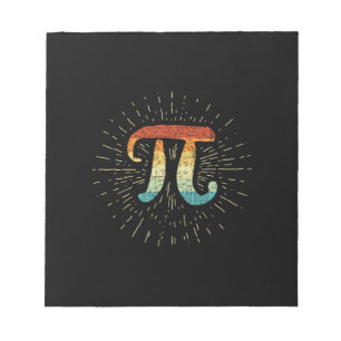 Math Teacher Cute Pi Notepad