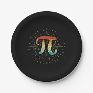 Math Teacher Cute Pi Paper Plate
