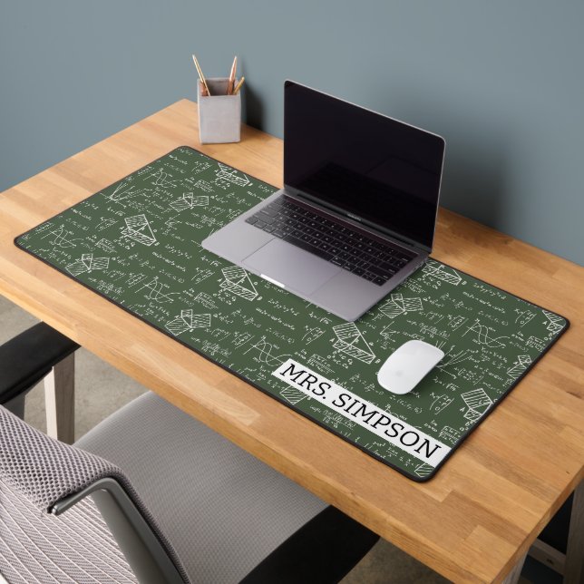 Math Teacher  Desk Mat (Office 2)