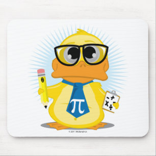 Math Teacher Duck Mouse Mat