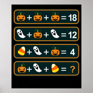 Math Teacher Equation Mathematics Maths Student Poster