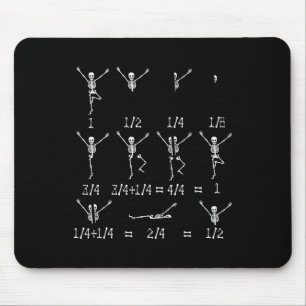Math Teacher Equation Skeleton Math Students Hallo Mouse Mat