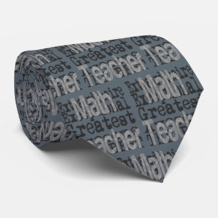 Math Teacher Extraordinaire Tie