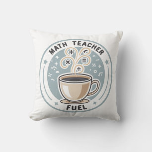 Math Teacher Fuel Cushion