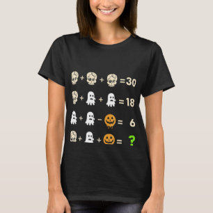 Math Teacher Halloween Shirt