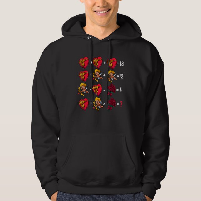 Math Teacher Humor 14th Of February Order Of Opera Hoodie (Front)