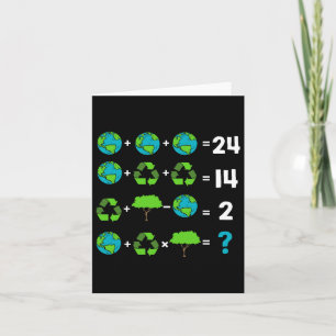 Math Teacher Humour Day Of Earth Order Of Operatio Card