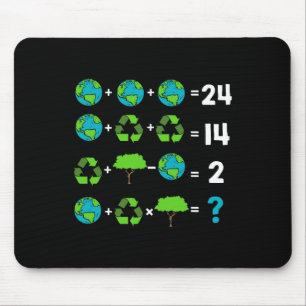 Math Teacher Humour Day Of Earth Order Of Operatio Mouse Mat
