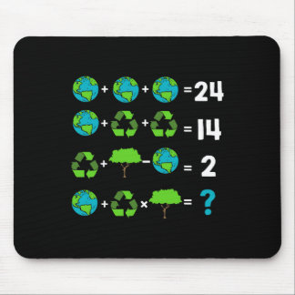 Math Teacher Humour Day Of Earth Order Of Operatio Mouse Mat