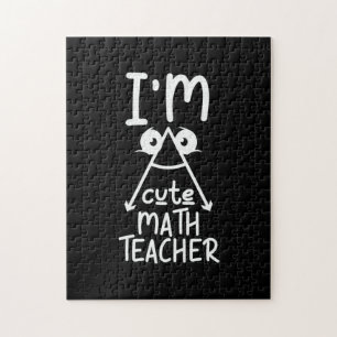 Math Teacher I Am Math Teacher Jigsaw Puzzle