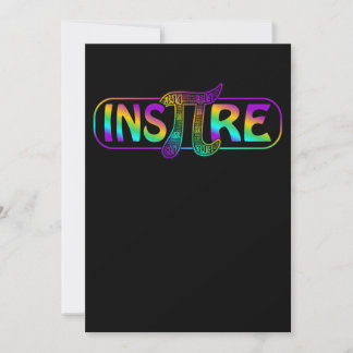 Math Teacher Inspire Mathematics Maths Student Thank You Card
