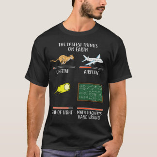 Math Teacher Joke for Students betting arabian  T-Shirt