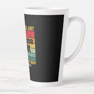 Math Teacher Math If You Could Just Latte Mug