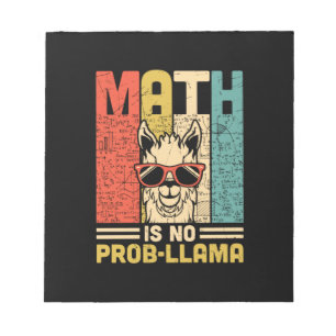 Math Teacher Math Is No Problem Notepad