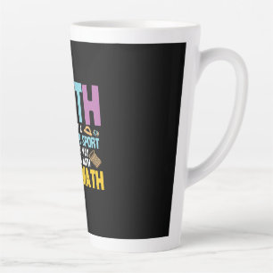 Math Teacher Math Is Not A Spectator Sport Latte Mug