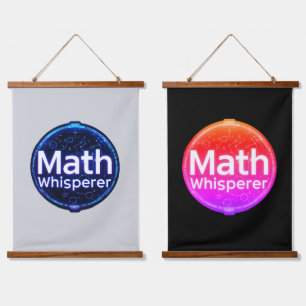 Math Teacher Math Whisperer Hanging Tapestry