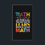 Math Teacher Mathematical Study Student School Business Card<br><div class="desc">Perfect Gift for a Math Teacher. Mathematician Gift for anyone who love to study math operation like addition,  subtraction,  multiplaction,  and division.</div>