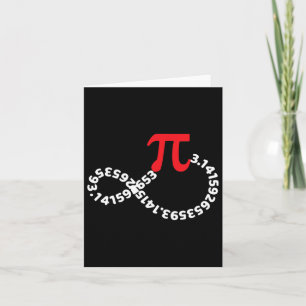 Math Teacher Mathematics Pi Symbol Pi Happy Pi Day Card