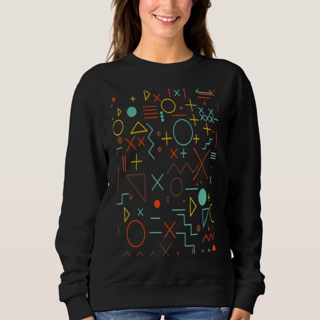 Math Teacher Mathematics Sweatshirt (Front)