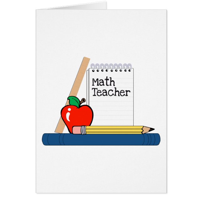 Math Teacher (Notebook) (Front)