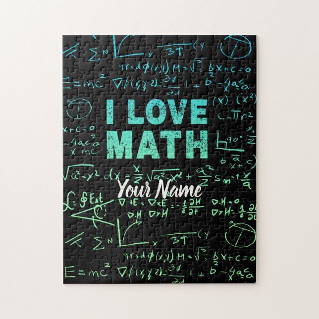 Math Teacher Or Mathematics Professor And Student Jigsaw Puzzle (Vertical)