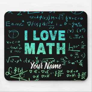 Math Teacher or Mathematics Professor and Student Mouse Mat