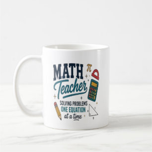 Math Teacher Problem Solver Coffee Mug