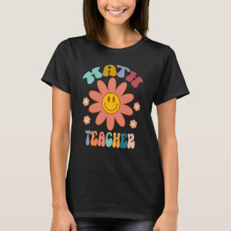 Math Teacher Rainbow Back To School Appreciation T-Shirt
