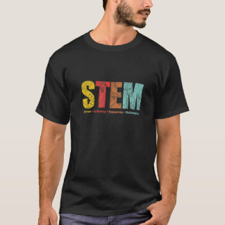 Math Teacher STEM Science Technology Engineering M T-Shirt