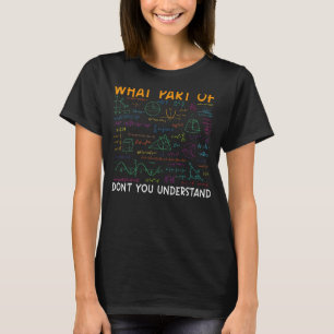Math Teacher Student For Men And Women 1 T-Shirt